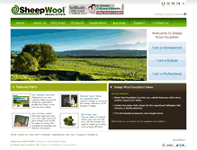 Tablet Screenshot of ie.sheepwoolinsulation.com